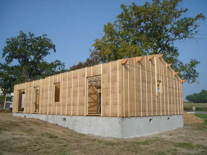 Maison à ossature bois près de Crémieu