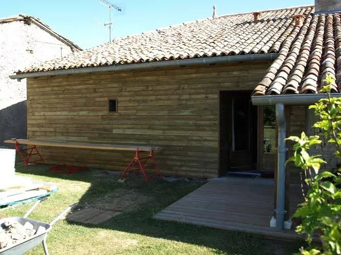 Agrandissement de maison près de Crémieu